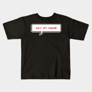 Say my name - ATEEZ Kids T-Shirt